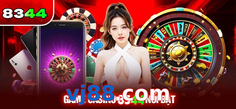 Sảnh Casino vj88.com thưởng cực khủng